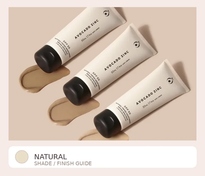 Avocado Zinc sunscreen range photograph