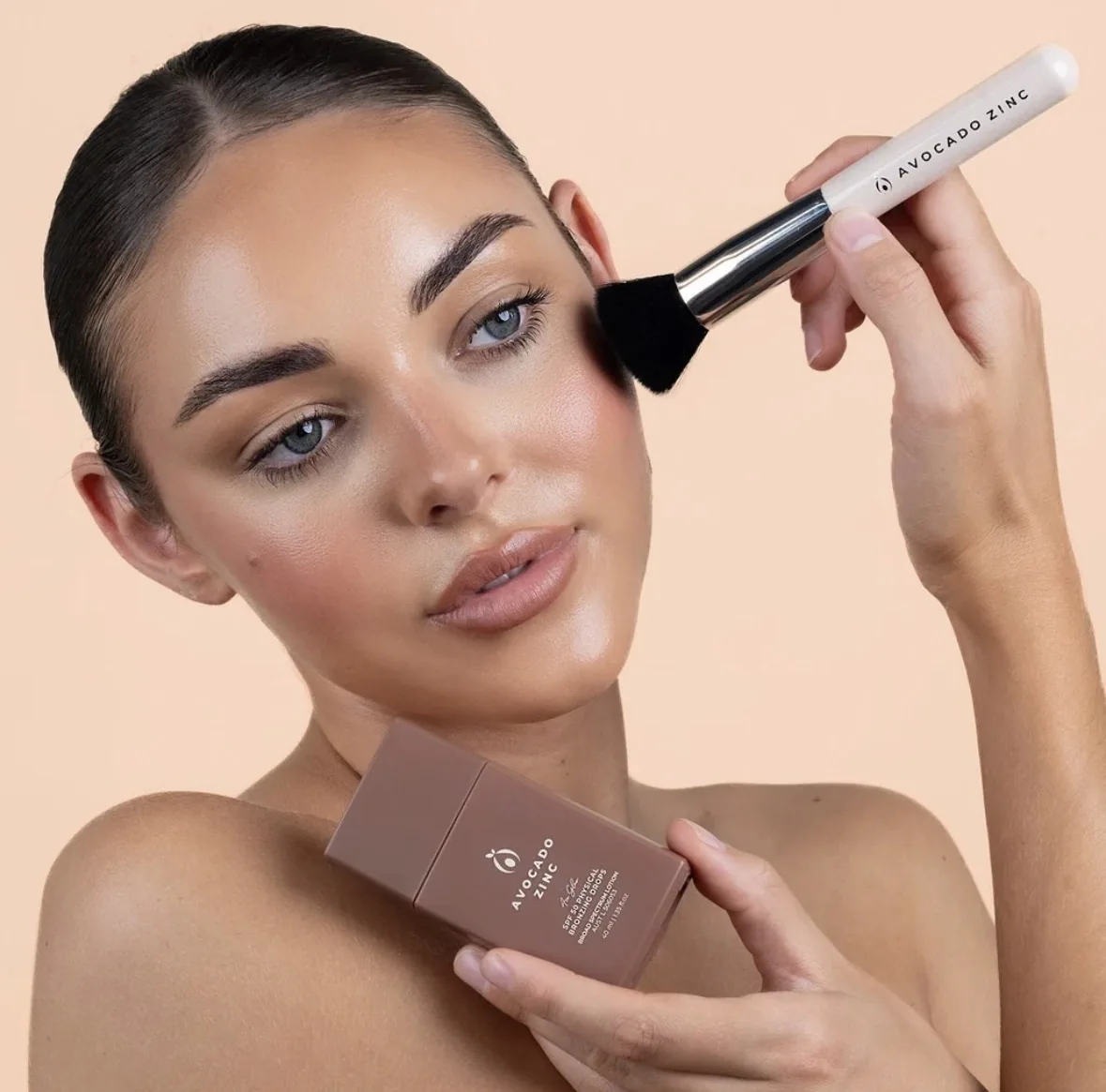 Avocado Zinc makeup and mineral SPF range