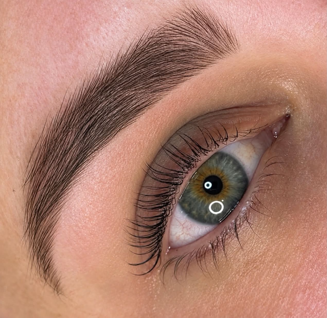 Client beauty treatment result